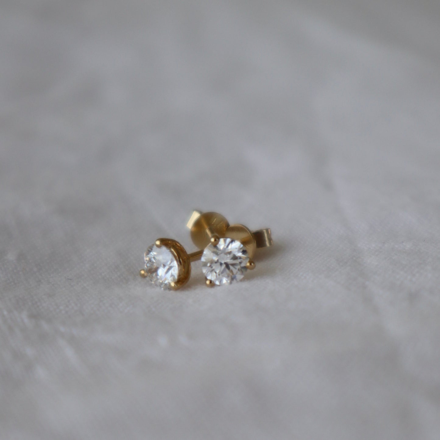 Classic Diamond Studs