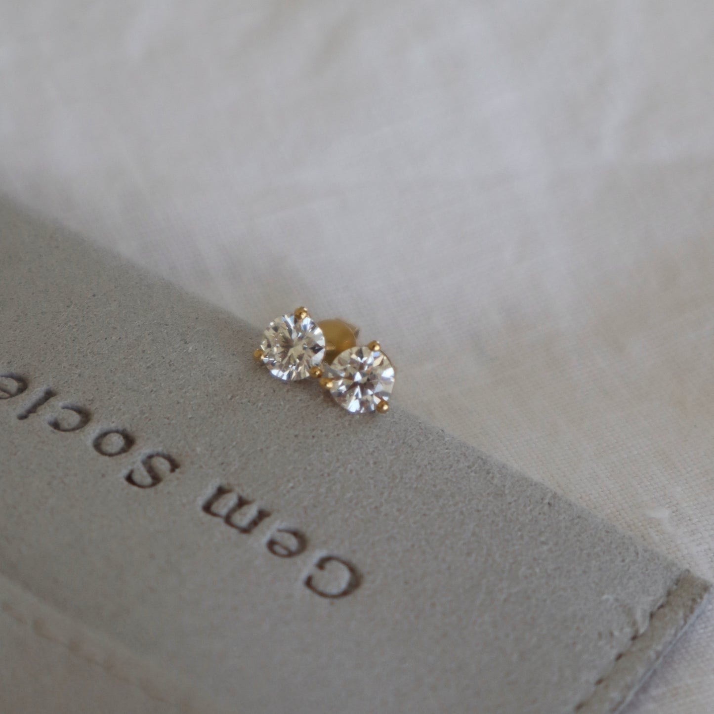 Classic Diamond Studs