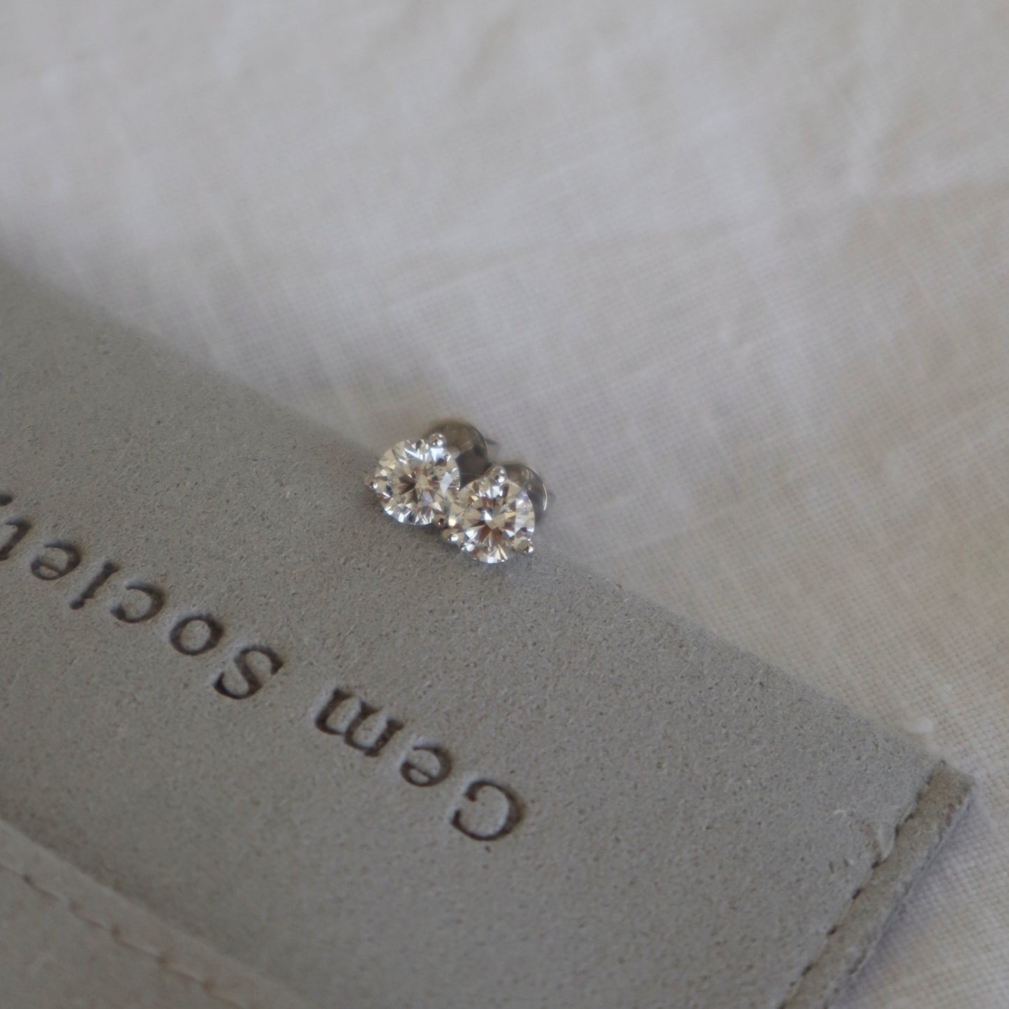 Classic Diamond Studs