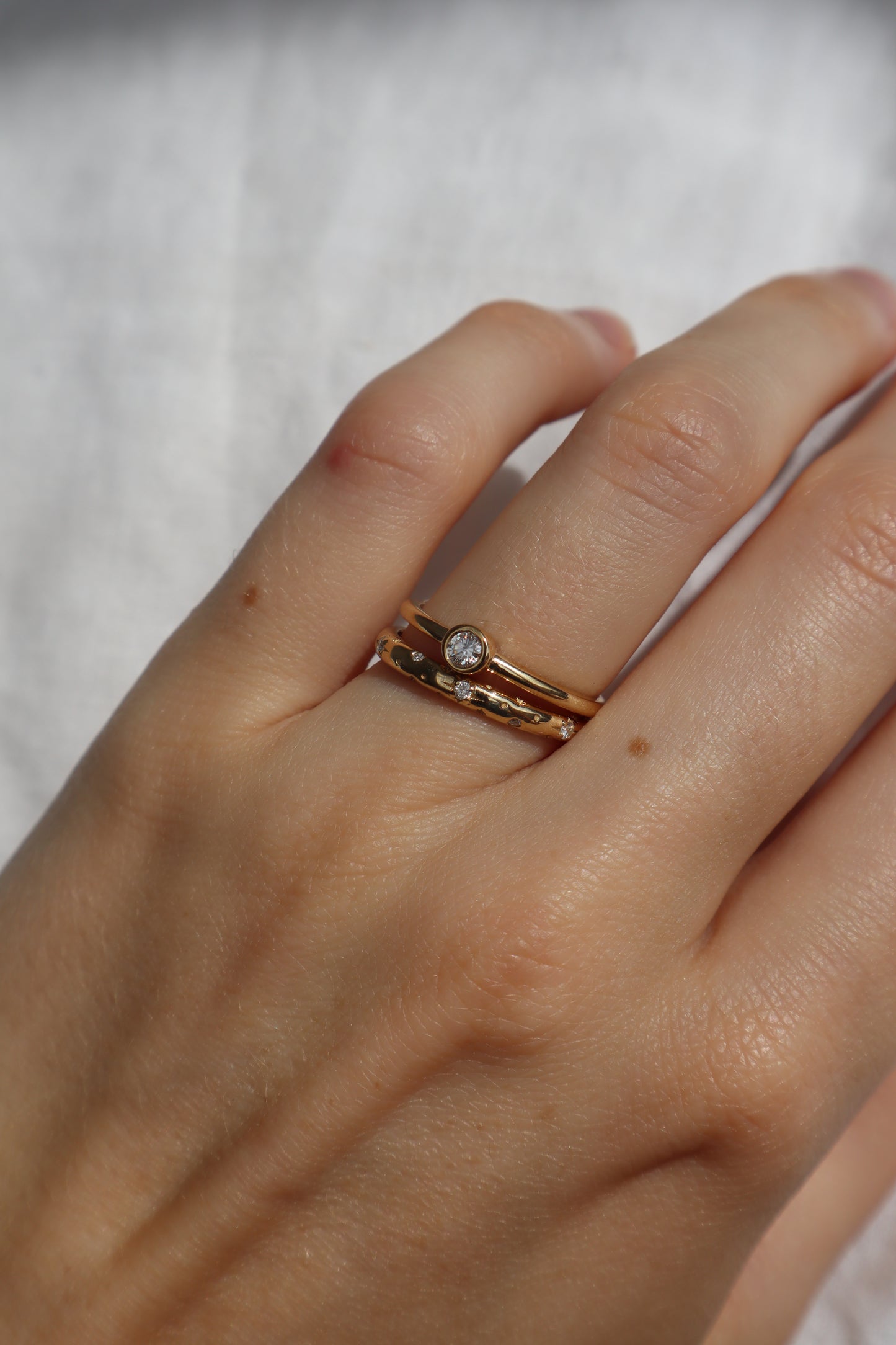 Diamond Bezel Ring