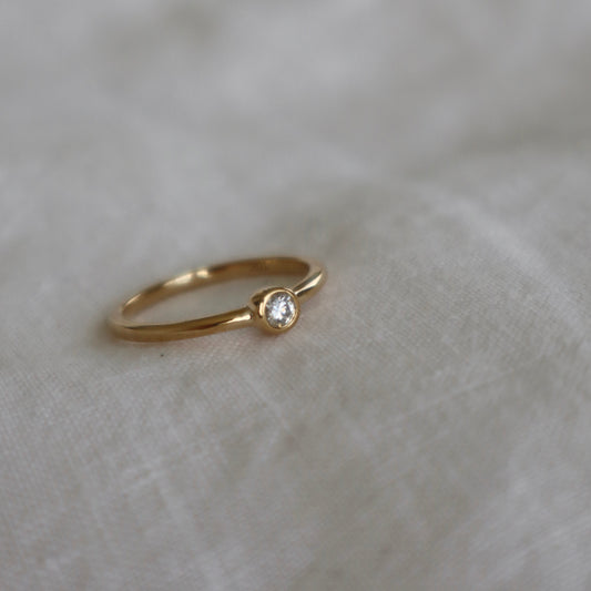 Diamond Bezel Ring