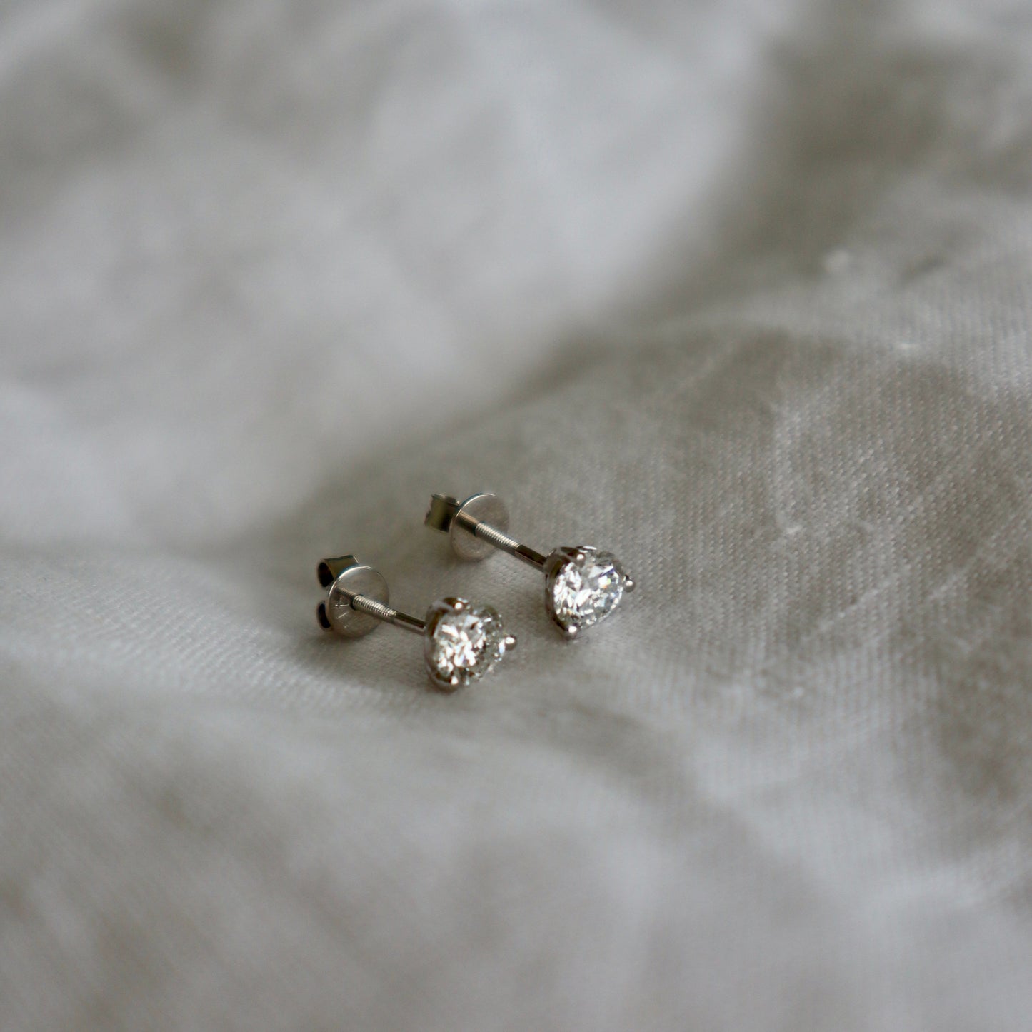 Classic Diamond Studs